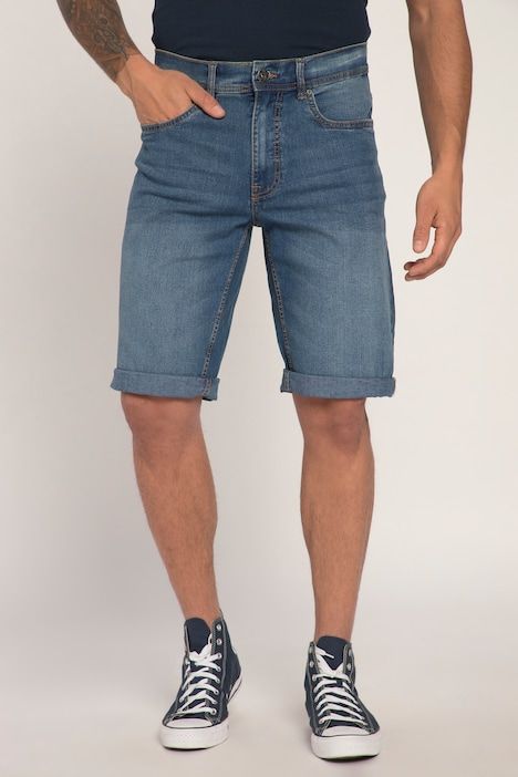 Stretch Denim Shorts