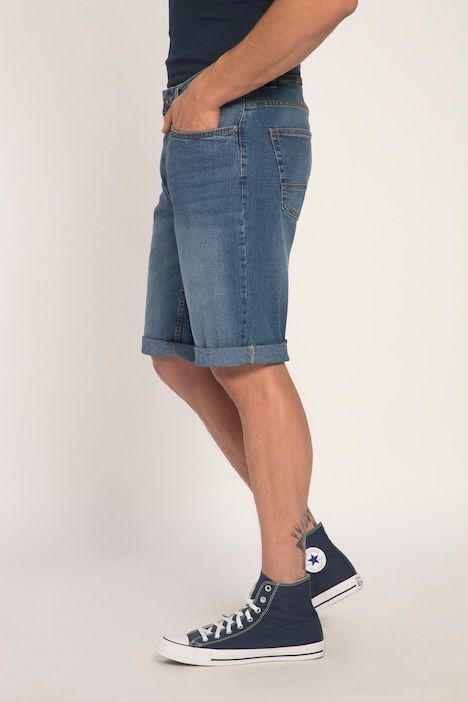 Stretch Denim Shorts