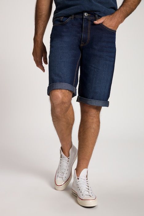 Stretch Denim Shorts