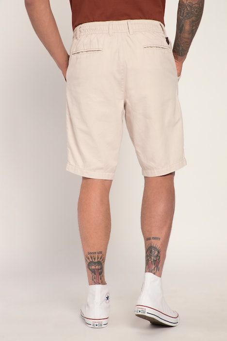 Linen-look Bermuda