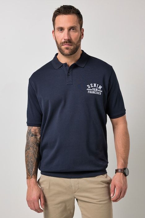Polo shirt, stomach fit