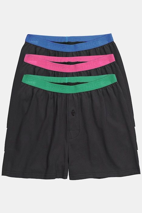 STHUGE boxer shorts, FLEXLASTIC®, pack of 3
