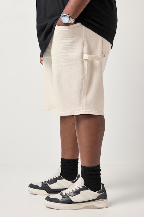 STHUGE cargo denim Bermuda shorts