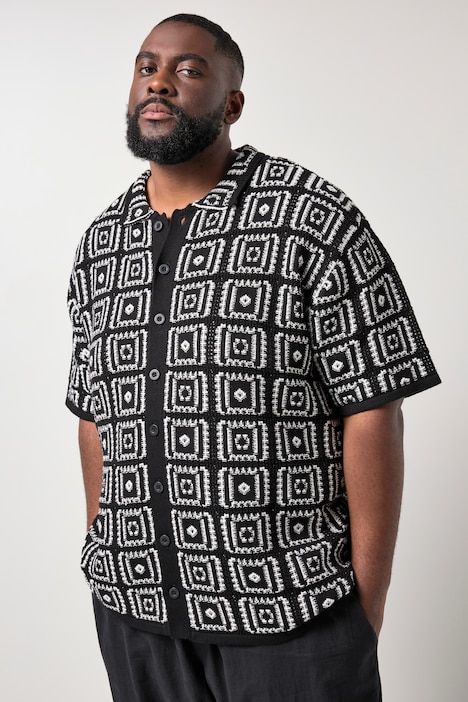 STHUGE knitted shirt, FLEXLASTIC®