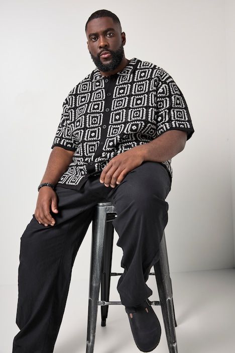 STHUGE knitted shirt, FLEXLASTIC®