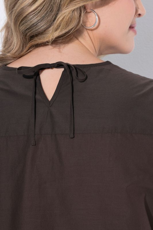 Eco Cotton Eyelet Embroidery Blouse