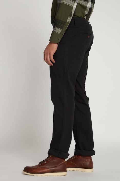 Chino trousers, stomach fit, FLEXNAMIC®, 4 pocket, regular fit