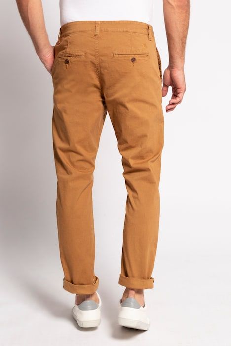 Chino trousers, stomach fit, FLEXNAMIC®, 4 pocket, regular fit