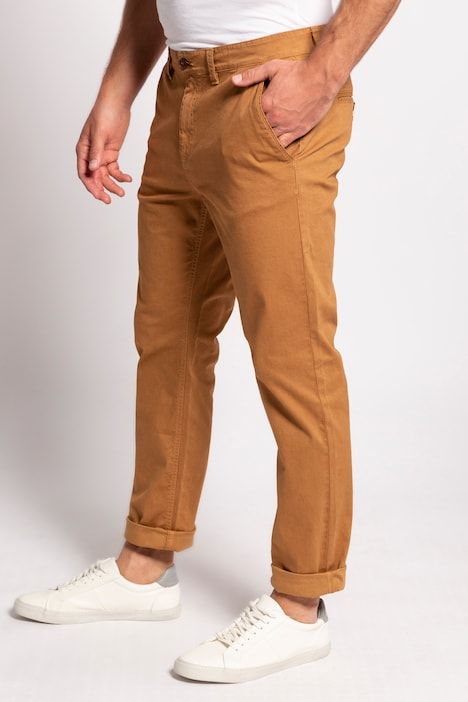 Chino trousers, stomach fit, FLEXNAMIC®, 4 pocket, regular fit