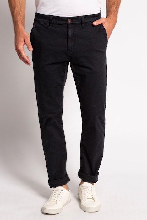 Chino trousers, stomach fit, FLEXNAMIC®, 4 pocket, regular fit