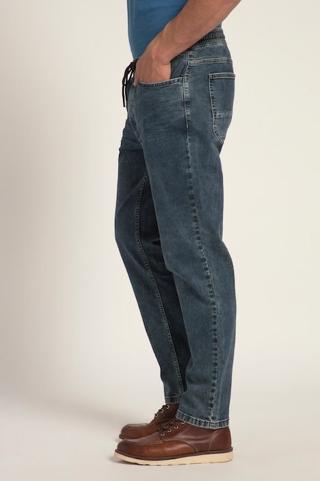 Slip-on jeans FLEXNAMIC®, denim, modern fit, 5-pocket, dirty denim
