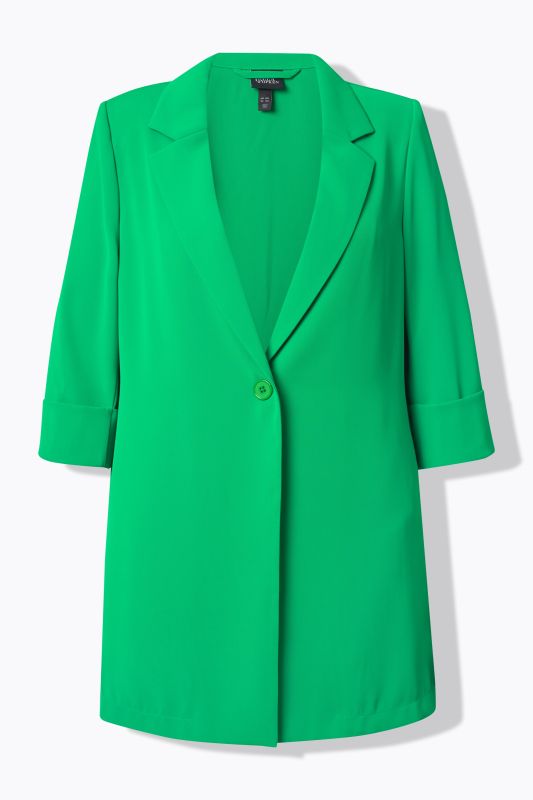 Colorful 3/4 Sleeve Blazer