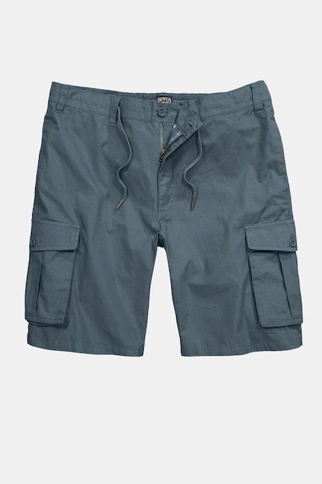 STHUGE cargo shorts, loose fit, ripstop, elasticated waistband, up to size 72