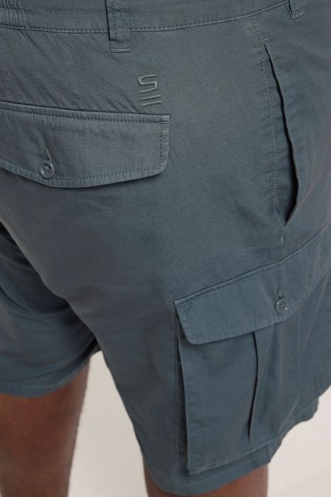 STHUGE cargo shorts, loose fit, ripstop, elasticated waistband, up to size 72