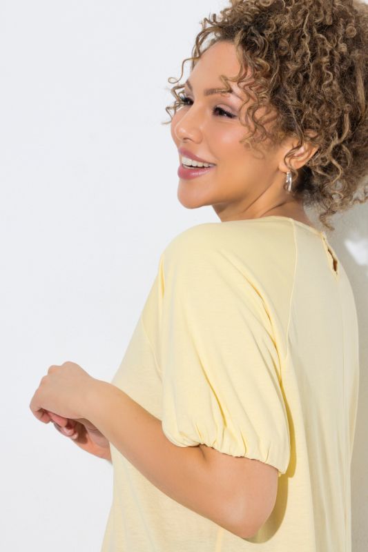Puff Sleeve Modal Blend Tee