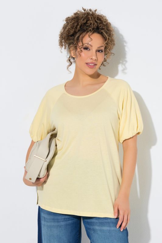 Puff Sleeve Modal Blend Tee