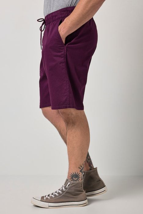 Slip-on Bermuda shorts