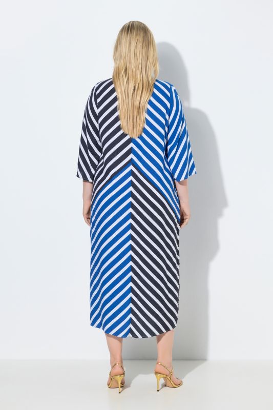Striped Color Block Dress