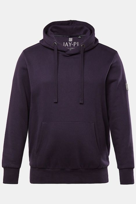 JAY-PI hoodie, loungewear, hood, kangaroo pocket, up to 8 XL