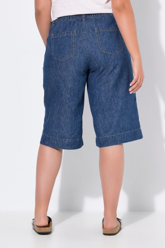 Linen blend Bermudas