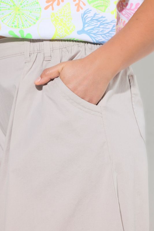 Wide Leg Cotton Culottes