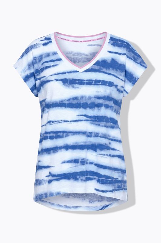 Batik Cap Sleeve Tee