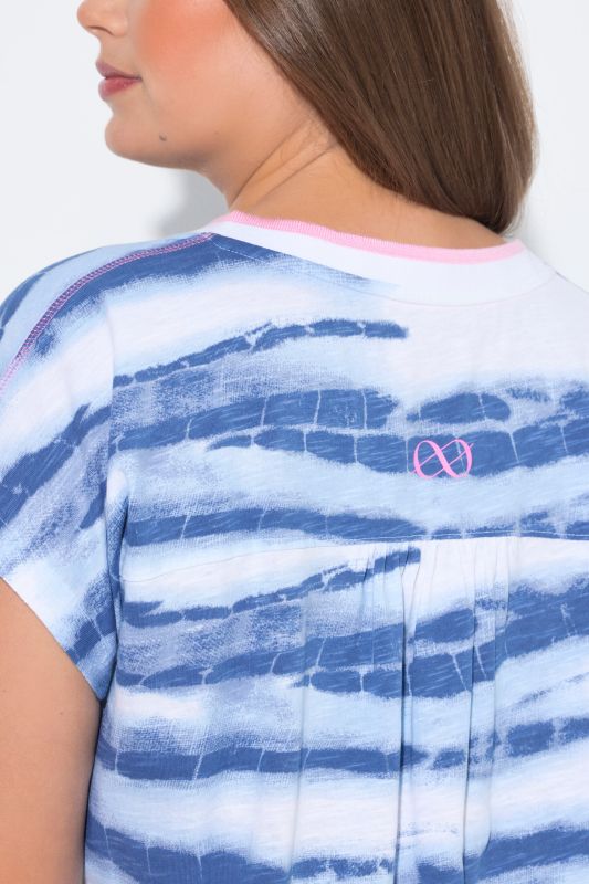 Batik Cap Sleeve Tee