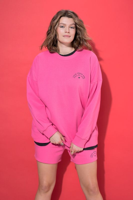 Pride Logo Print Sweatshirt