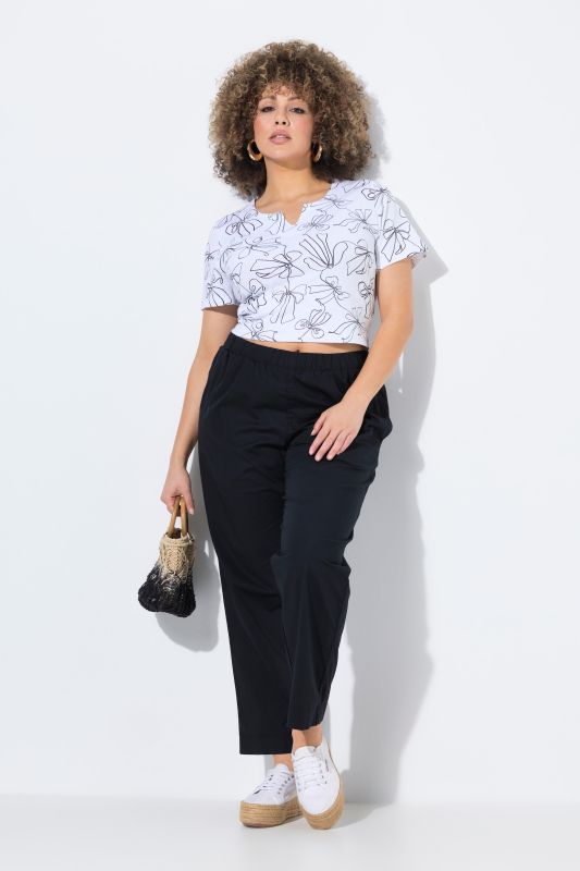 Wide Leg Ruby Fit Stretch Chino Pants