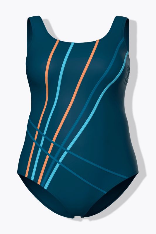 Sporty Stripes One Piece Swimsuit