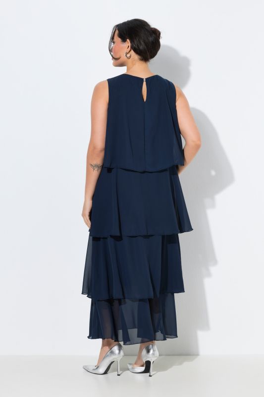 Tiered Evening Gown