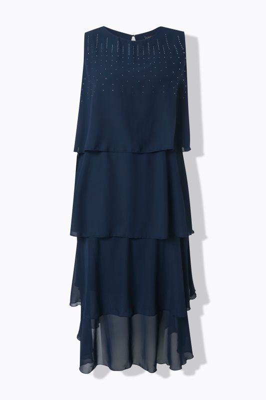 Tiered Evening Gown
