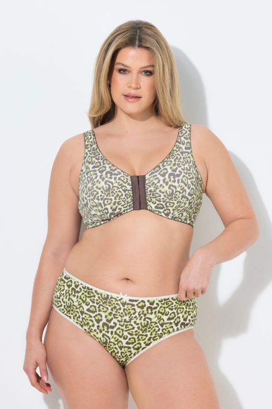 Leopard Print Comfort Bra