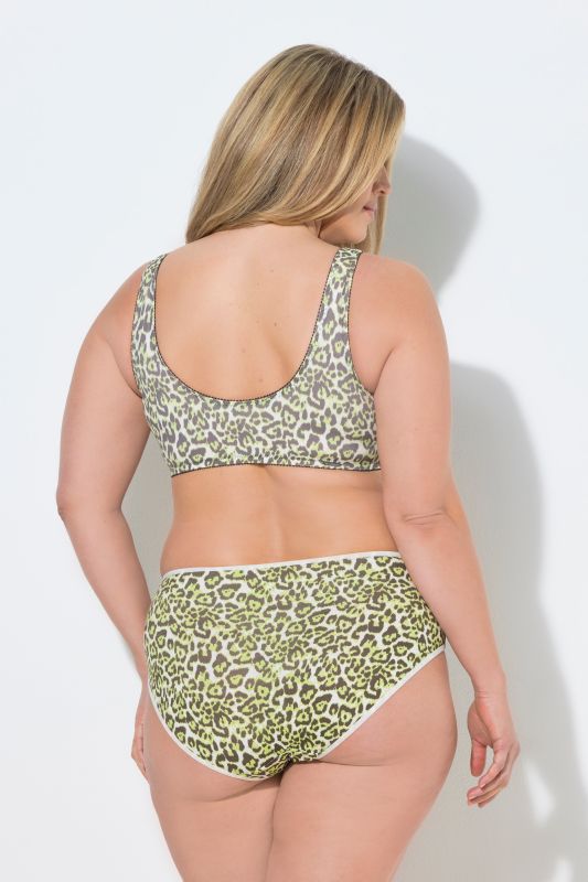 Leopard Print Comfort Bra