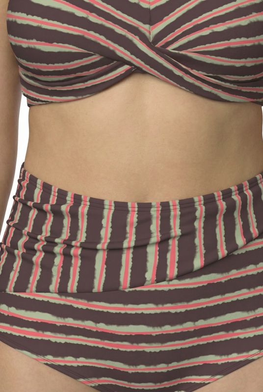 Batik Stripe Bikini Set