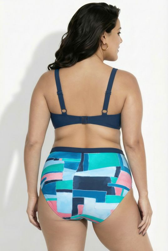 Geometric Print Bikini Set