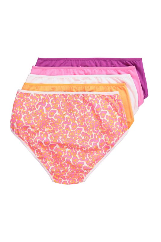 6 Pack of Panties- Colorful Leopard