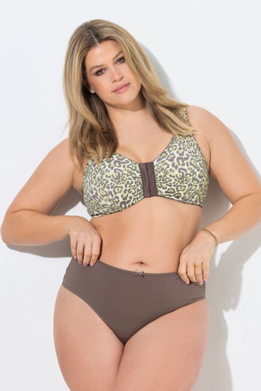4 Pack of Thongs- Colorful Leopard