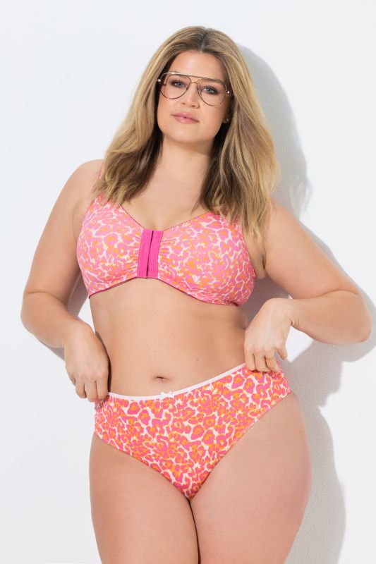 4 Pack of Thongs- Colorful Leopard