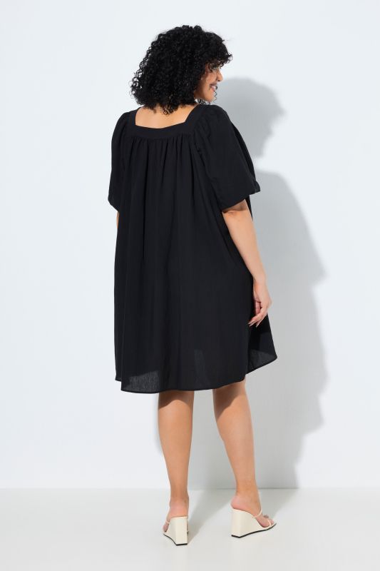 Square Neck A-Line Dress