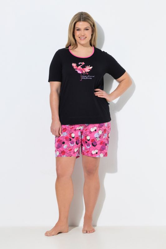 Flamingo Two Piece Pajama Set