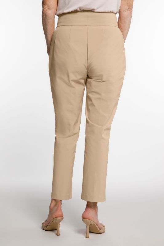 Wide Leg Lined Stretch Pants
