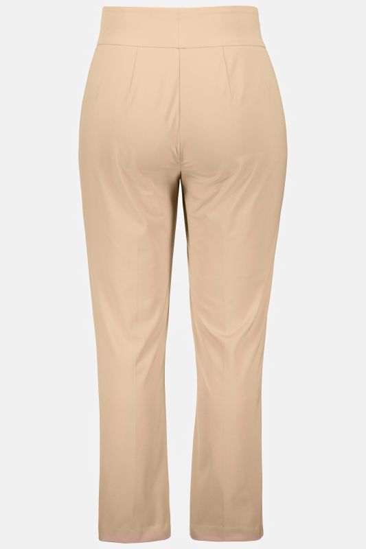 Wide Leg Lined Stretch Pants