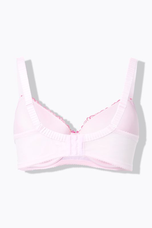 Underwire Bra, Soft Cups, Decorative Bands