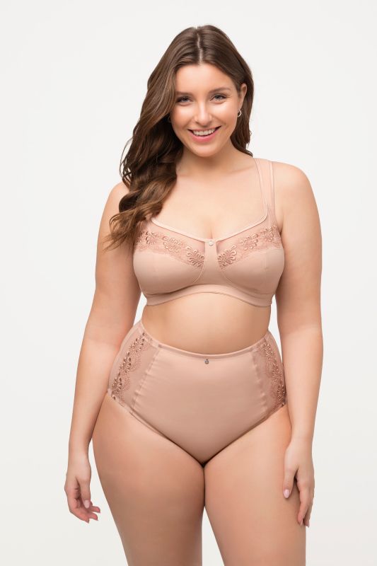 Lace Panel High Waisted shaping Panty