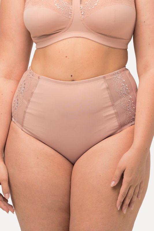 Lace Panel High Waisted shaping Panty