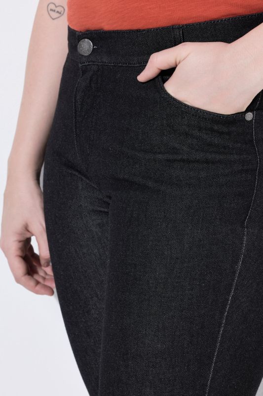 Stretch Fit Denim  Capris