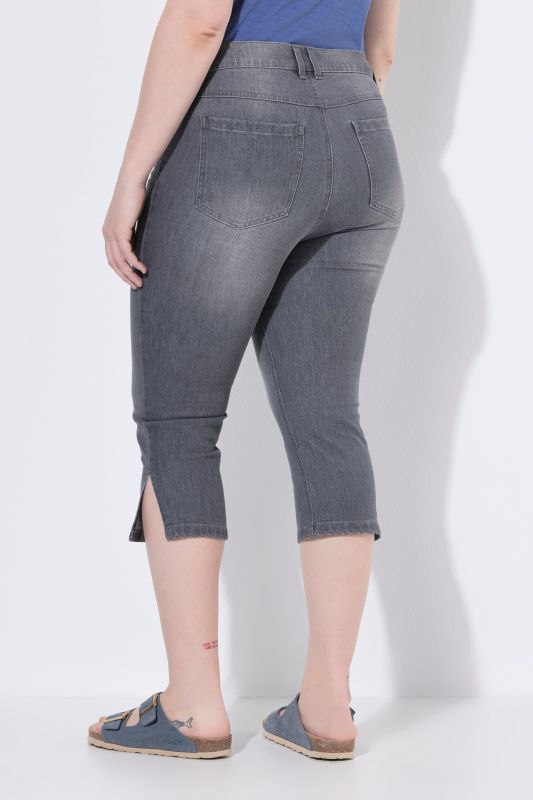 Stretch Fit Denim  Capris