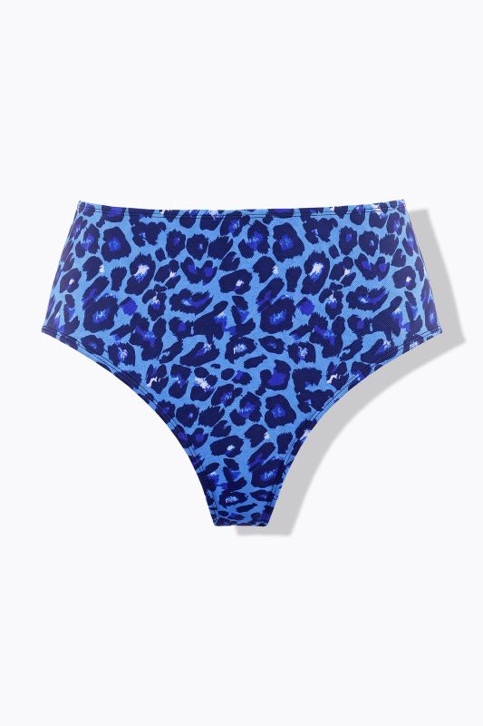 High Waist Leopard Print Brief