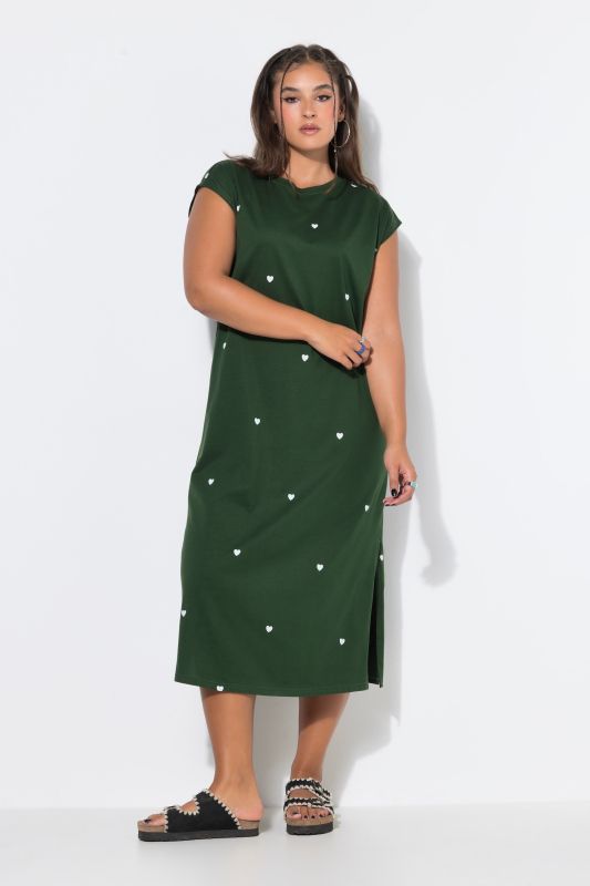Hearts Sleeveless Jersey Dress